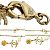 Collana placcata in oro con fiore Coco Mark di Chanel Bianco D'oro - vista 2
