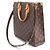 Sac Plat PM Monogram 2way de Louis Vuitton Marron - vue 2
