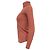 Rippstrick-Rollkragenpullover aus rostfarbener Wolle von Theory Orange - Ansicht 3