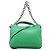 Borsa a Spalla Linked Turnover di Simon Miller in Pelle Sintetica Verde