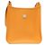 Borsa a Spalla Hermès Vespa TPM in Epsom Arancione - vista 2