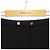 Gonna Vintage Gianni Versace Nero - vista 5