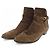 Céline Celine Lederschuhe Braun - Ansicht 3