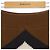 Falda de cachemira Burberry 80557341 Castaño Negro Blanco - vista 6