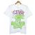 Autre Marque Camiseta KAWS de Comme des Garçons Shirt Rosa Blanco Verde
