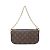 Portafoglio Louis Vuitton Monogram su Catena Ivy Marrone - vista 2