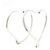 Tiffany & Co Orecchini a cerchio Open Heart Tiffany Argento
