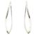 Tiffany & Co Orecchini a cerchio Open Heart Tiffany Argento - vista 2