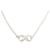 Tiffany & Co Collana Figura 8 Tiffany in Argento 925