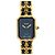 Chanel Premiere Rock Quartzo Metal Folheado e Couro 20 - vista 3