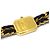 Chanel Premiere Rock Quartzo Metal Folheado e Couro 20 - vista 4
