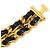 Chanel Premiere Rock Quartzo Metal Folheado e Couro 20 - vista 6