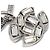 Chanel CC Chain Metal con Perle Finte Argento - vista 2