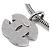 Chanel CC Chain Metal con Perle Finte Argento - vista 3
