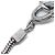 Chanel CC Chain Metal con Perle Finte Argento - vista 4