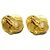 Chanel Clover Round Clip-On Metal D'oro - vista 2