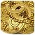 Chanel Clover Round Clip-On Metal D'oro - vista 3