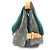 Louis Vuitton Monogram Perforierte Flore Saumur Schultertasche Braun Blau - Ansicht 3