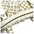 Borsa Louis Vuitton Monogram Mini Lin Croisette Marina GM Bianco Beige - vista 11