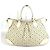 Borsa Louis Vuitton Monogram Mini Lin Croisette Marina GM Bianco Beige - vista 2