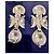 Ilías Lalaoúnis ORECCHINO IN ARGENTO STERLING 925 OVERSIZE E PESANTE CON PIETRA ILIAS LALAOUNIS Silver hardware - vista 3