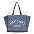 Jimmy Choo Varenne Denim Tote Bag
