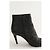 Bottega Veneta Botas de cuero negro - vista 4