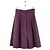 Burberry Falda de lino violeta Púrpura