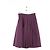 Burberry Falda de lino violeta Púrpura - vista 3