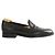 JW Anderson Mocasines de cuero negros