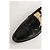 JW Anderson Mocasines de cuero negros - vista 4