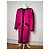 Vintage Yves Saint Laurent Kleid Lila Schwarz M - Ansicht 8