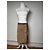 Vintage Gucci Wildlederrock braun 36/S - Ansicht 14