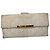 Vintage Gucci Monogramm Leder Geldbörse Weiß