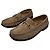 Mocassini in suede vintage Gucci beige marrone 37,5C