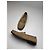 Mocassini in suede vintage Gucci beige marrone 37,5C - vista 2