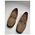 Mocassini in suede vintage Gucci beige marrone 37,5C - vista 4