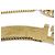 Bangles Chanel Logo con catena CC Metallo con Cristallo D'oro - vista 3