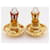 Orecchini a clip vintage Coco Mark di Chanel D'oro  - vista 4