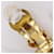 Orecchini a clip vintage Coco Mark di Chanel D'oro  - vista 5