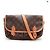 Gibeciere Borsa Messenger Gibecière Louis Vuitton in Tela Monogram MM Marrone