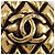 Vintage Chanel goldplattierte Matelassé Clip-Ohrringe Golden - Ansicht 6