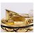 Vintage Chanel goldplattierte Matelassé Clip-Ohrringe Golden - Ansicht 8
