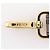 Zucca Fendi Mini Strap You in pelle di vitello marrone - vista 10