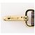 Zucca Fendi Mini Strap You in pelle di vitello marrone - vista 11