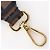 Zucca Fendi Mini Strap You in pelle di vitello marrone - vista 7