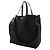 Tote Borsa a spalla 2 in 1 Prada in nylon nero - vista 2