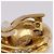 Vintage Chanel Coco Mark Clip Ohrringe Golden - Ansicht 7