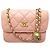 CHANEL Pre-Owned 2021 Mini Clutch de Cuir de Cordero Pearl Crush con Cadena Rosa
