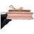 CHANEL Pre-Owned 2021 Mini Clutch de Cuir de Cordero Pearl Crush con Cadena Rosa - vista 6